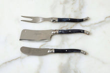 Load image into Gallery viewer, The Original French Laguiole Cheese Spreader, Marbled Grey