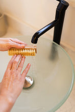 Load image into Gallery viewer, Millstream Home | Wood Nail Brush | Natural Tampico Bristles USA Made