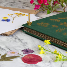 Load image into Gallery viewer, The Botanical Flower Press – Linen Cover & Gold Foil