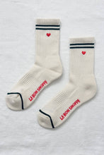 Load image into Gallery viewer, Le Bon Shoppe | Embroidered Boyfriend Socks