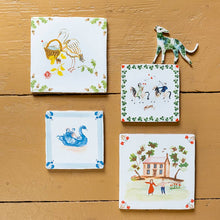 Load image into Gallery viewer, Our love story | StoryTiles art on tile