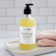 Load image into Gallery viewer, Janegee | Bergamot Grapefruit Liquid Hand Soap