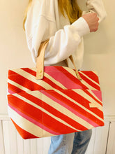 Load image into Gallery viewer, Erin Flett | George Tote Bag – Vintage Stripe