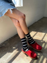 Load image into Gallery viewer, Le Bon Shoppe | Striped Boyfriend Socks