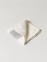 Load image into Gallery viewer, Morihata | Flax Line Organics Towel - Navy-Ivory