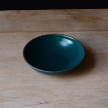 Load image into Gallery viewer, Roseline Pottery | Ice Cream Bowl - Forest Teal Green - 6x2"