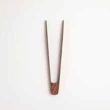Load image into Gallery viewer, J Brody & Co | 11”/9”/7” Walnut Wood Tongs - Kitchen Serving Utensils