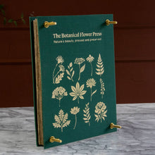 Load image into Gallery viewer, The Botanical Flower Press – Linen Cover & Gold Foil