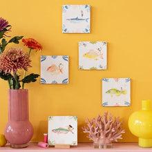 Load image into Gallery viewer, Dive fearlessly | StoryTiles art on tile