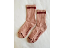 Load image into Gallery viewer, Le Bon Shoppe | Striped Boyfriend Socks