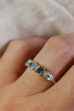 Load image into Gallery viewer, Lacee Alexandra Jewelry | 14K Gold Oceanic Gemstone Ring | Size 6