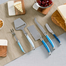 Load image into Gallery viewer, Laguiole | 5 Piece Cheese Knife, Fork + Slicer Set