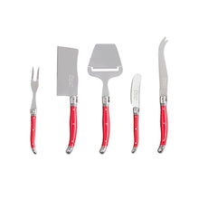 Load image into Gallery viewer, Laguiole | 5 Piece Cheese Knife, Fork + Slicer Set