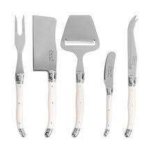 Load image into Gallery viewer, Laguiole | 5 Piece Cheese Knife, Fork + Slicer Set