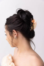 Load image into Gallery viewer, California Poppy Claw - Orange Acetate Flower Hair Clip