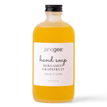 Load image into Gallery viewer, Janegee | Bergamot Grapefruit Liquid Hand Soap