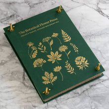 Load image into Gallery viewer, The Botanical Flower Press – Linen Cover & Gold Foil