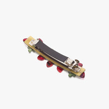 Load image into Gallery viewer, Winona Irene | Wild Strawberry French Barrette - Fruit Acetate Hair Clip