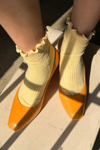 Load image into Gallery viewer, Le Bon Shoppe | Ruffled Hugger Crew Socks
