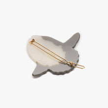 Load image into Gallery viewer, Winona Irene | Ocean Sunfish Women's Acetate Hair Barrette Clip Rhinestones