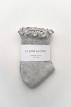 Load image into Gallery viewer, Le Bon Shoppe | Ruffled Hugger Crew Socks