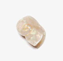 Load image into Gallery viewer, Winona Irene | Siren Sea Shell Opal Acetate Mini Hair Claw for a Mermaid
