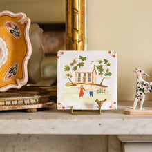 Load image into Gallery viewer, Our love story | StoryTiles art on tile