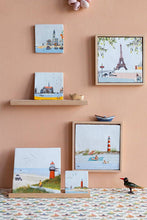 Load image into Gallery viewer, Cycling on Vlieland | StoryTiles art on tile