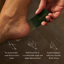 Load image into Gallery viewer, The Foot File | Glass Foot Buffer & Callus Remover