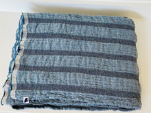 Load image into Gallery viewer, Amphitrite | Twin Sized Linen Blend Blanket