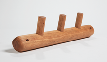 Load image into Gallery viewer, Dirt Wood Brass | Niko - 3 or 6 Peg Rack