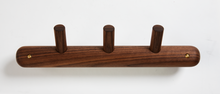 Load image into Gallery viewer, Dirt Wood Brass | Niko - 3 or 6 Peg Rack