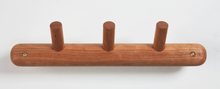 Load image into Gallery viewer, Dirt Wood Brass | Niko - 3 or 6 Peg Rack