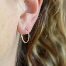 Load image into Gallery viewer, Rebecca Haas Jewelry | Dainty Sparkle Hoops