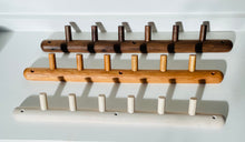 Load image into Gallery viewer, Dirt Wood Brass | Niko - 3 or 6 Peg Rack