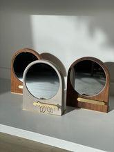 Load image into Gallery viewer, Dirt Wood Brass | Omega Rain Jewelry Mirror