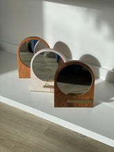 Load image into Gallery viewer, Dirt Wood Brass | Omega Rain Jewelry Mirror
