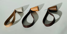Load image into Gallery viewer, Dirt Wood Brass | The Conrad Knob with Leather Strap