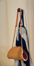 Load image into Gallery viewer, Dirt Wood Brass | The Conrad Knob with Leather Strap