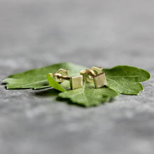 Load image into Gallery viewer, Rebecca Haas Jewelry | Square Post 14k