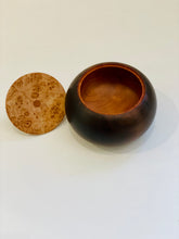 Load image into Gallery viewer, Max Miller | Ebonized Cherry &amp; Maple Burl Lidded Box

