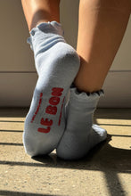 Load image into Gallery viewer, Le Bon Shoppe | Ruffled Hugger Crew Socks
