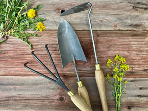 Long-Handled Garden Tool Set