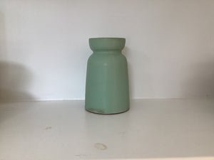 Alice Nasto Ceramics | Pistachio Vase with Cupped Neck