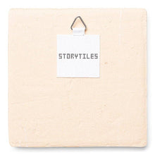 Load image into Gallery viewer, Up in the air with you | StoryTiles art on tile

