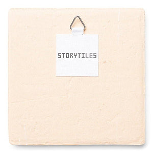 Up in the air with you | StoryTiles art on tile