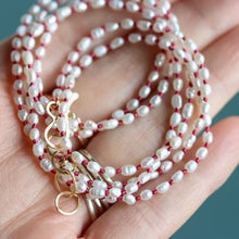 Load image into Gallery viewer, Rebecca Haas Jewelry | Emma Knotted Pearl Wrap
