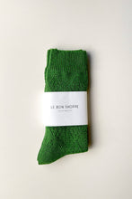 Load image into Gallery viewer, Le Bon Shoppe | Modal Eyelet Socks

