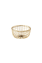 Load image into Gallery viewer, Fog Linen Work | Wire Basket Round Shallow (S)
