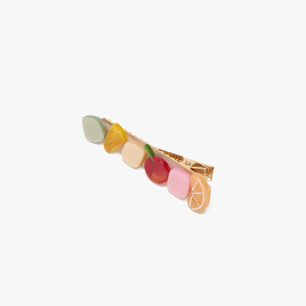 Winona Irene | Ambrosia Fruit Salad Alligator Acetate Hair Clip Accessory